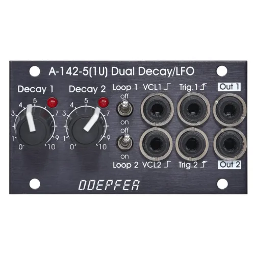 Doepfer A-142-5V Eurorack 1U Dual Decay LFO Module