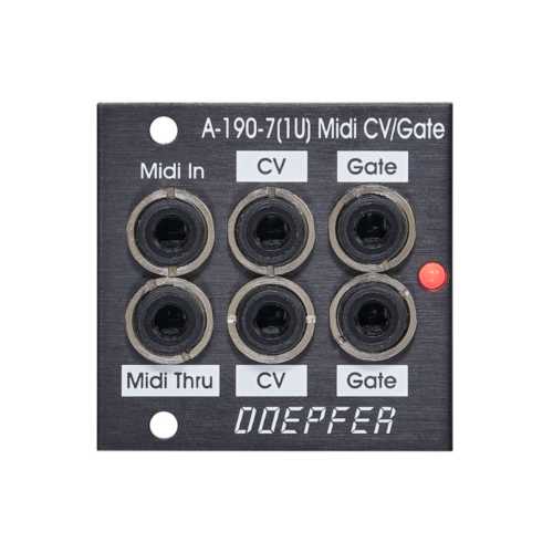 Doepfer A-190-7V Eurorack 1U Micro Midi CV/Gate Interface Module